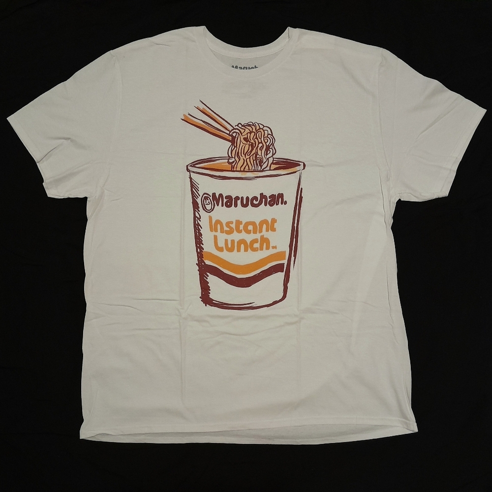 Maruchan Ramen Noodle Cup T-shirt Graphic Tee Mens Size 2XL NEW